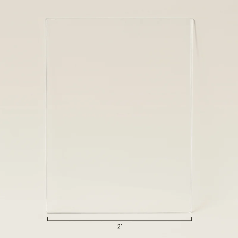 Extra Wide Acrylic Toppers (61 cm) - 7-pack