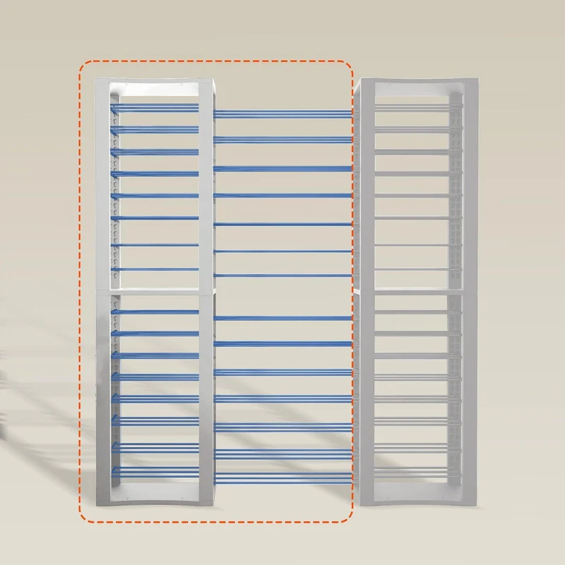 BoxThrone Expansion + 14 extra wide shelves + 16 shelves
