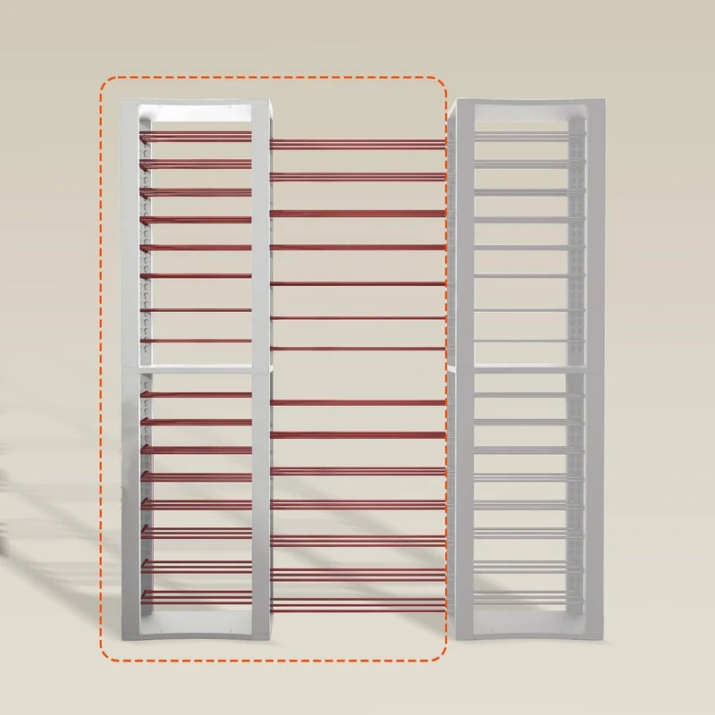 BoxThrone Expansion + 14 extra wide shelves + 16 shelves