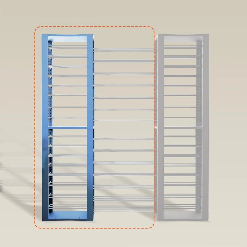 BoxThrone Expansion + 14 extra wide shelves + 16 shelves