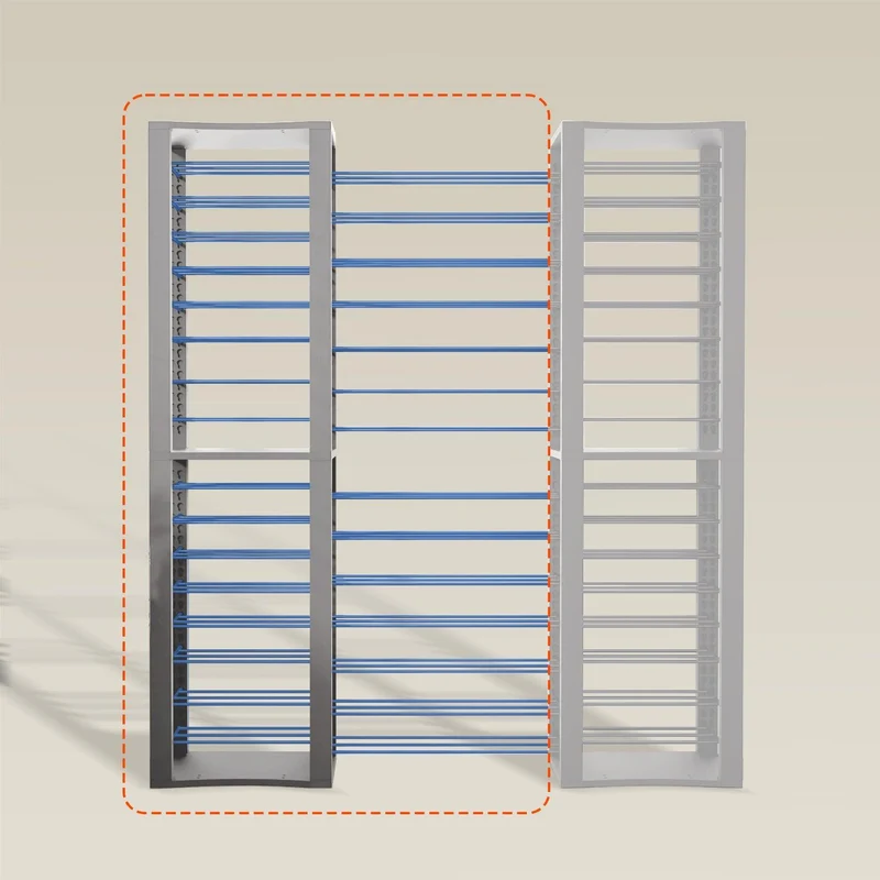 BoxThrone Expansion + 14 extra wide shelves + 16 shelves