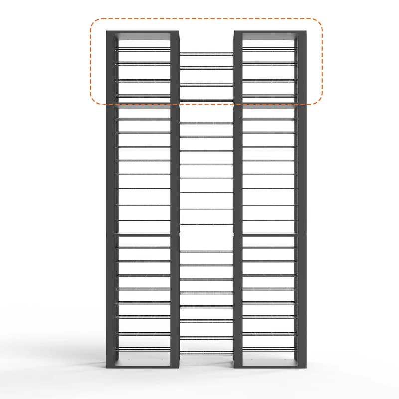 Double ShortThrone with 12 shelves