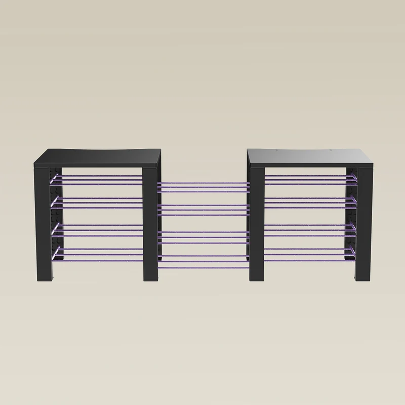 Double ShortThrone with 12 shelves