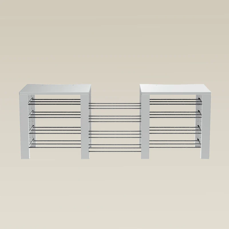 Double ShortThrone with 12 shelves