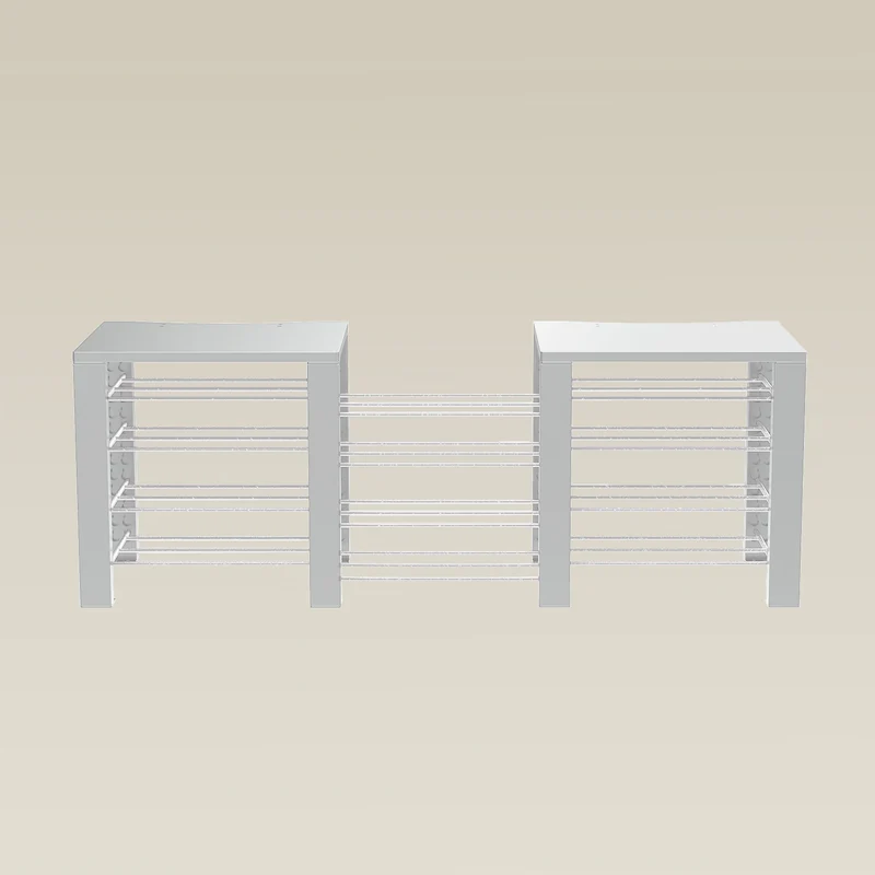 Double ShortThrone with 12 shelves