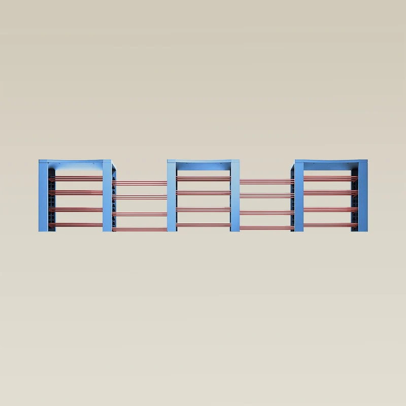 Triple ShortThrone with 20 shelves