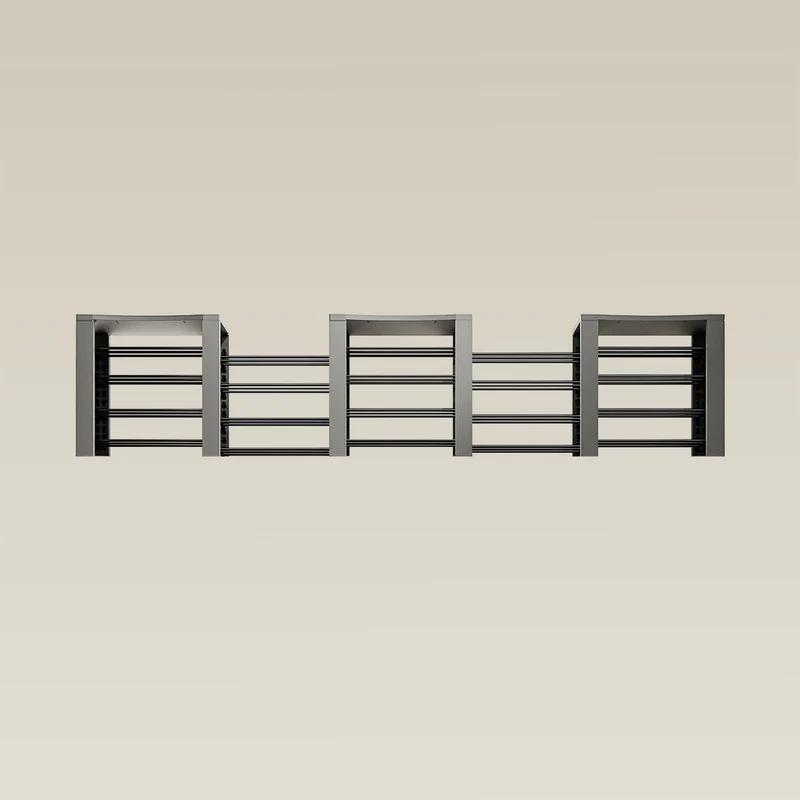 Triple ShortThrone with 20 shelves