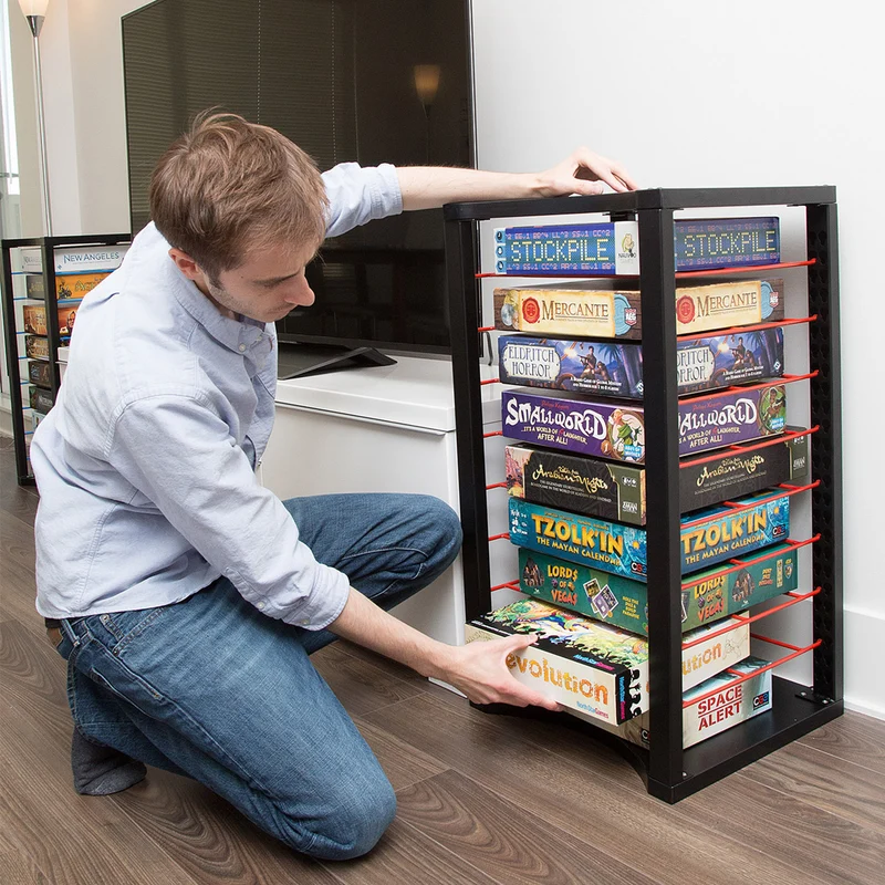 BoxDuke + 7 extra wide shelves + 16 shelves