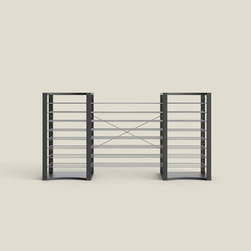 BoxDuke + 7 extra wide shelves + 16 shelves