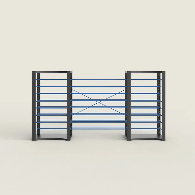 BoxDuke + 7 extra wide shelves + 16 shelves