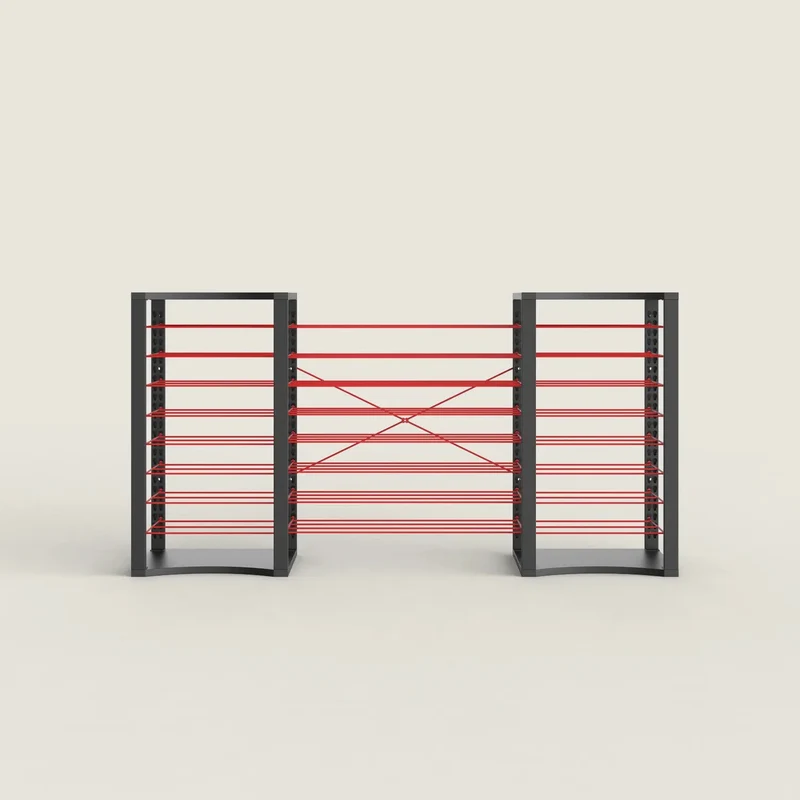 BoxDuke + 7 extra wide shelves + 16 shelves