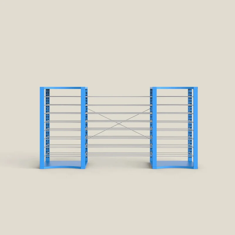 BoxDuke + 7 extra wide shelves + 16 shelves