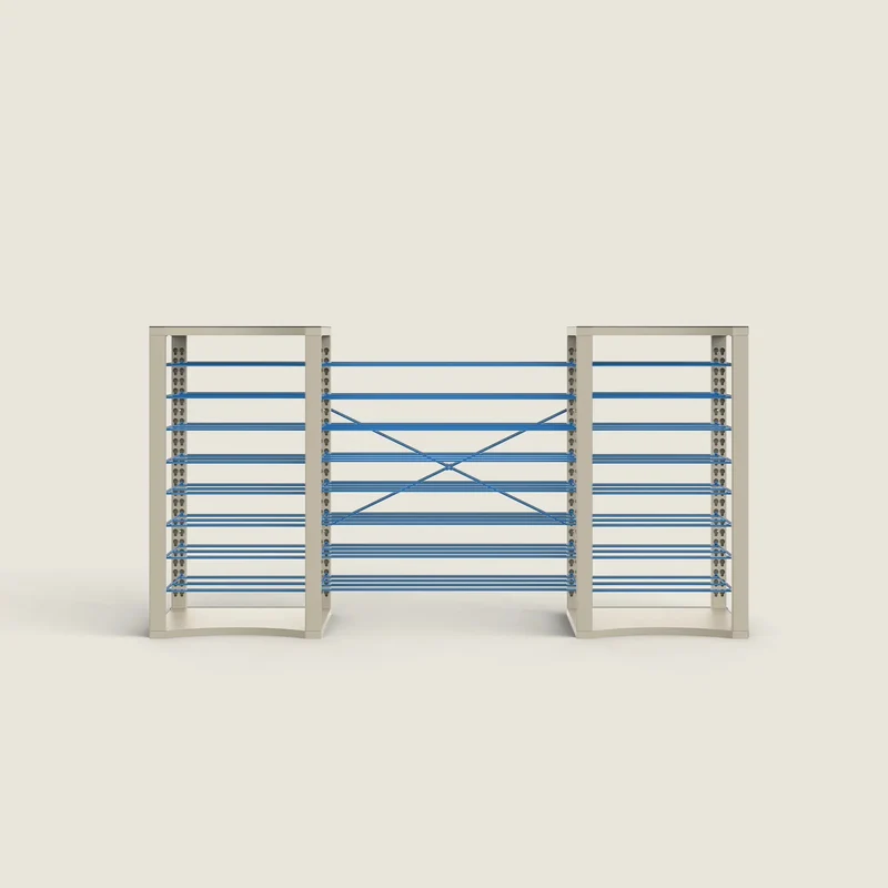 BoxDuke + 7 extra wide shelves + 16 shelves