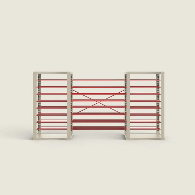BoxDuke + 7 extra wide shelves + 16 shelves