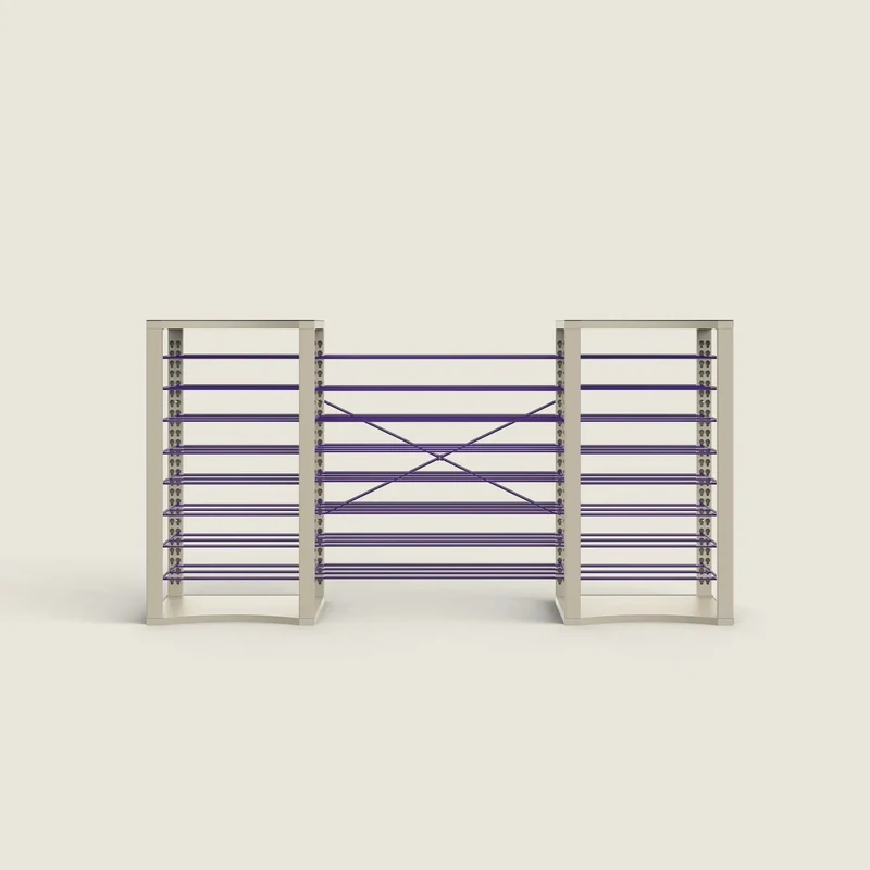 BoxDuke + 7 extra wide shelves + 16 shelves
