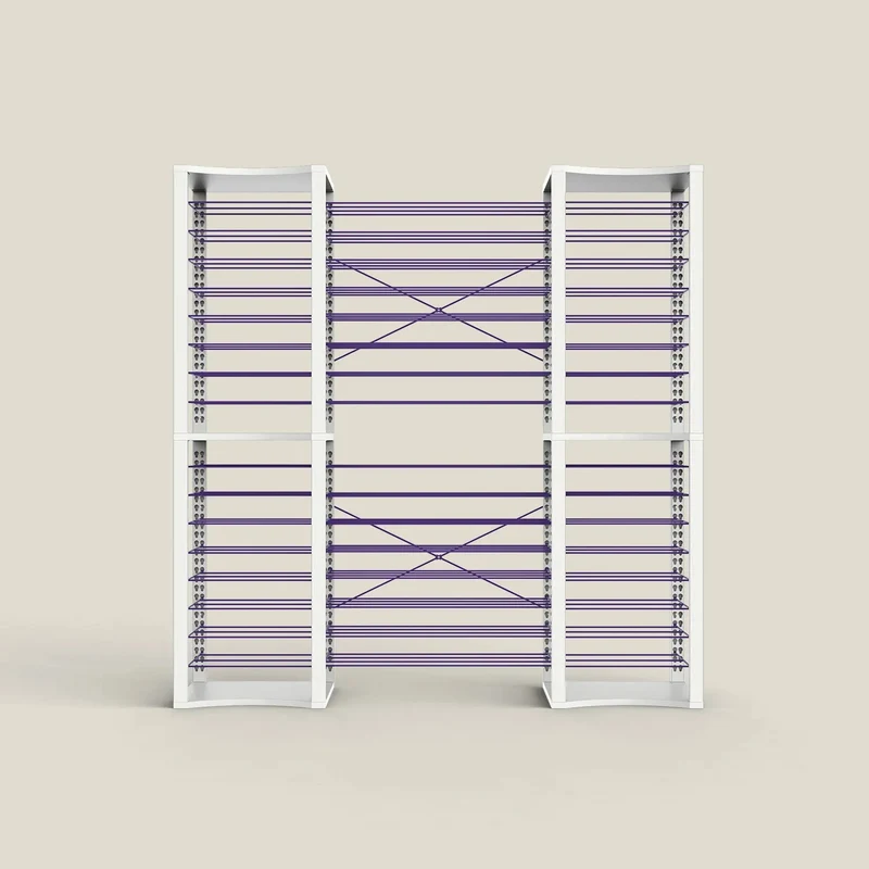 BoxKing + 14 extra wide shelves + 32 shelves