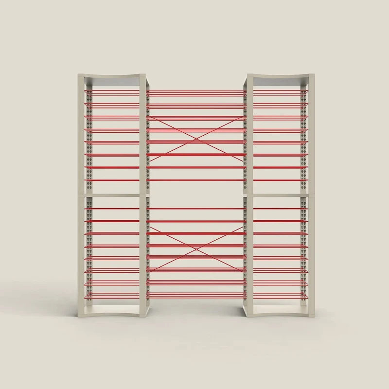 BoxKing + 14 extra wide shelves + 32 shelves