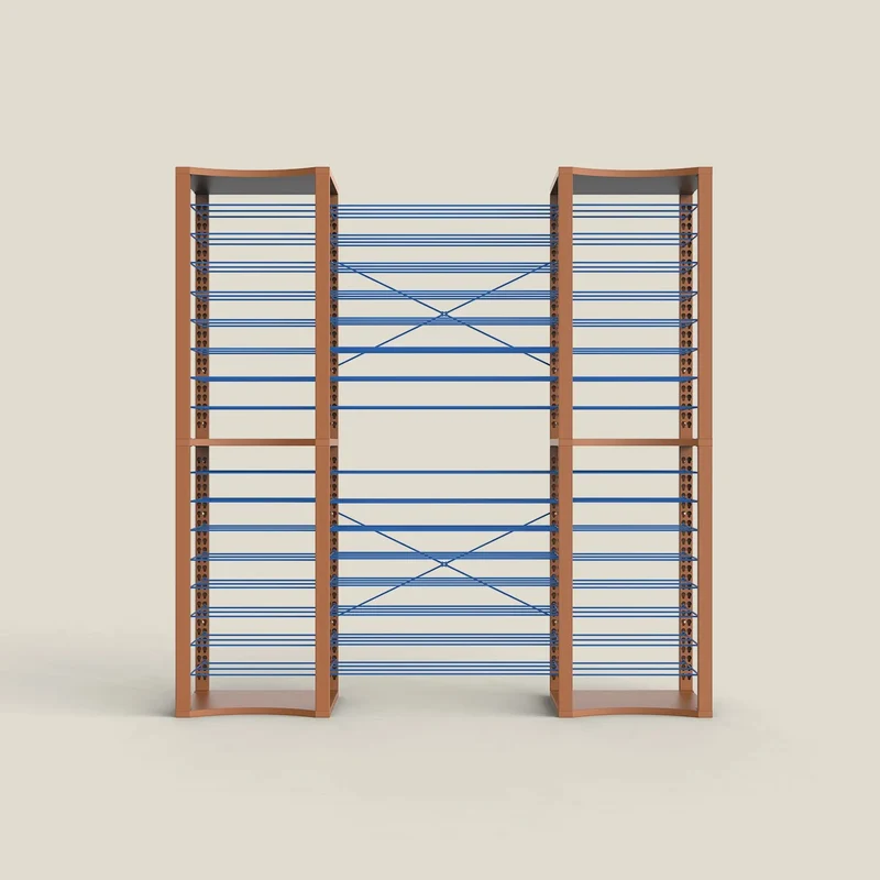 BoxKing + 14 extra wide shelves + 32 shelves