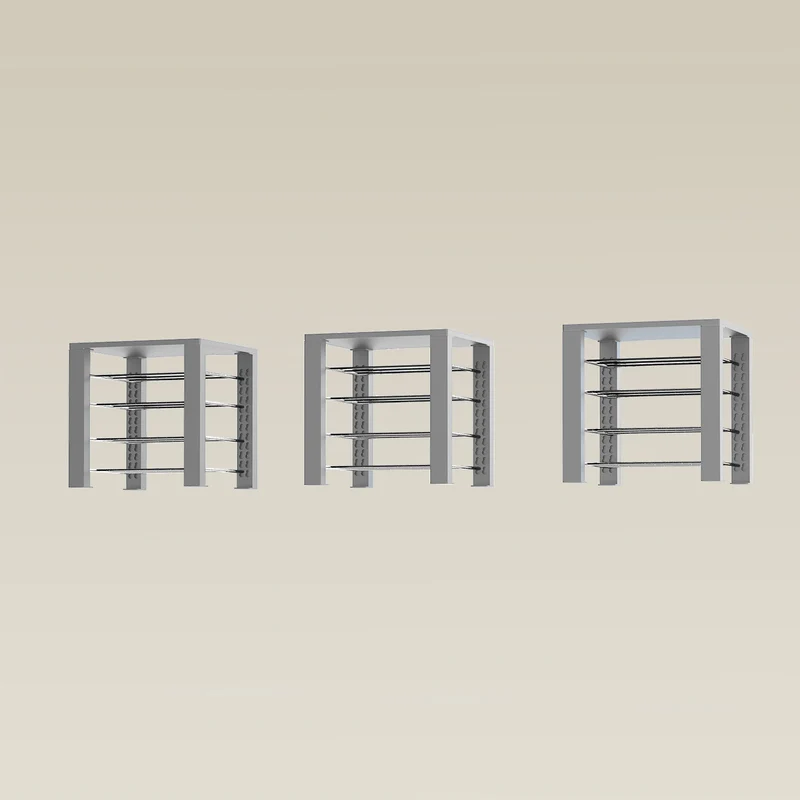 Triple ShortThrone with 12 shelves