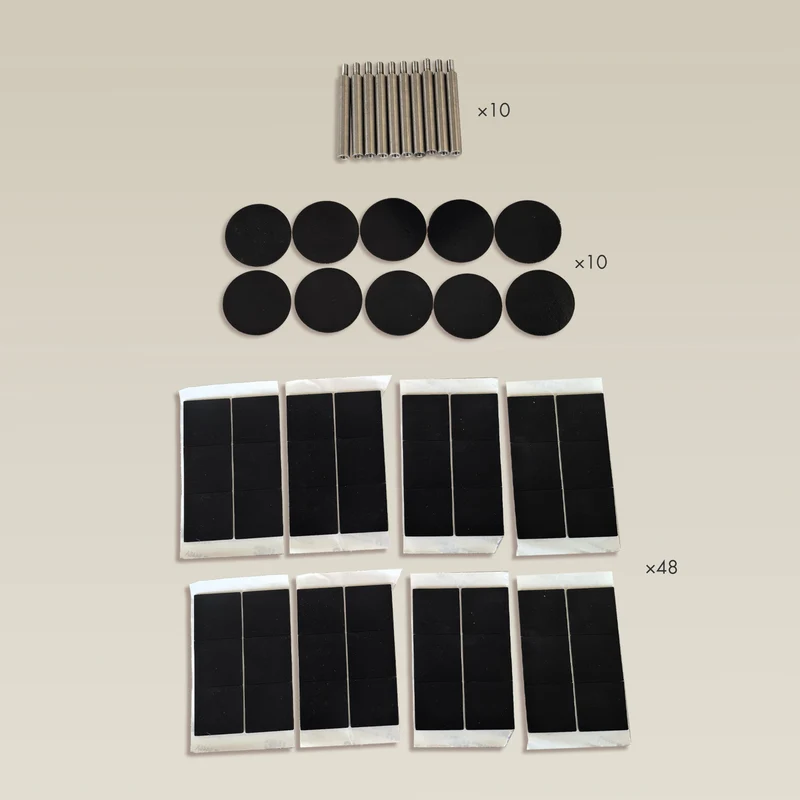 6x5' HUGE Wood Topper + Edge Caps BUNDLE