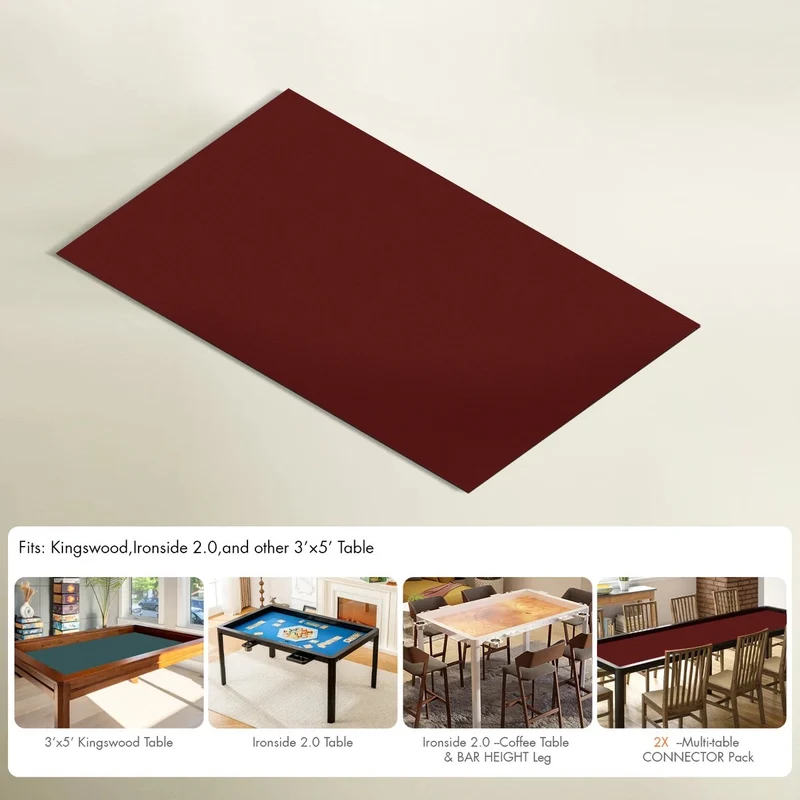 3×5' Ironside Solid Color Playmat