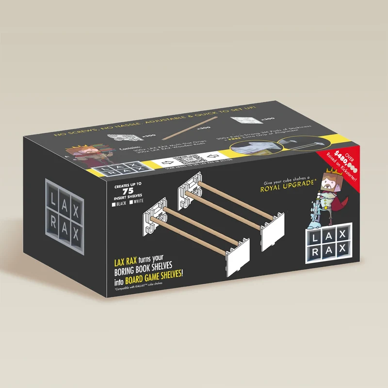 LAX RAX game shelf insert (75-Pack)