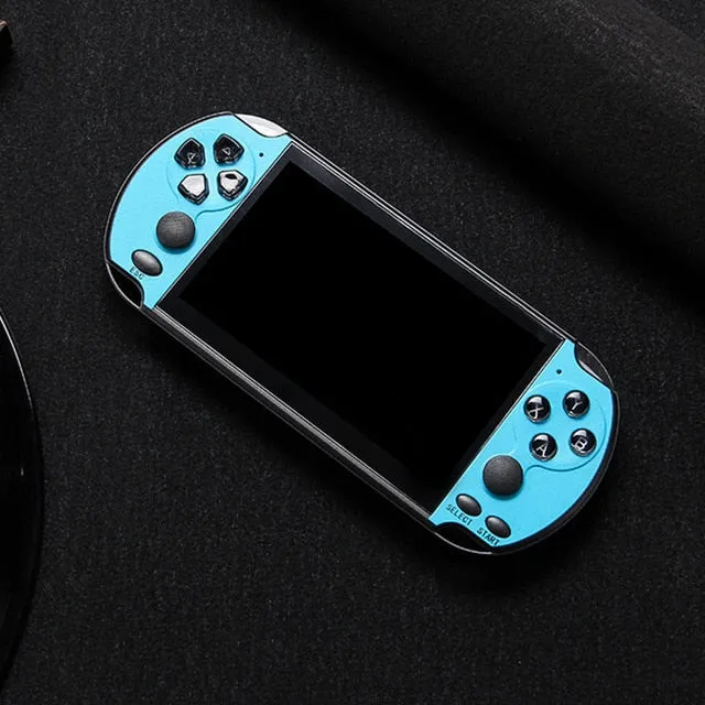 X7 Plus Music Recargable Double Rocker Consola de juegos portátil de mano Cámara HD MP5 8G Películas LCD Video para niños