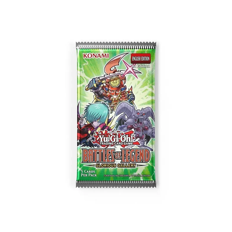 Yugioh! | Booster Box 24 Sobres Battles of Legend: Glorious Gallery Yu-Gi-Oh!