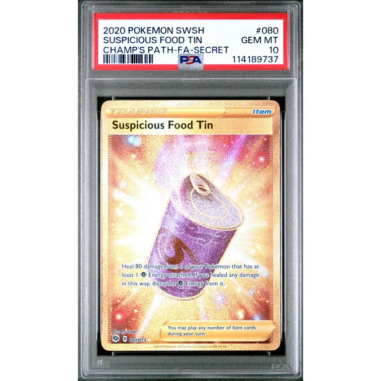 Suspicious Food Tin (CPA 80) Champion’s Path