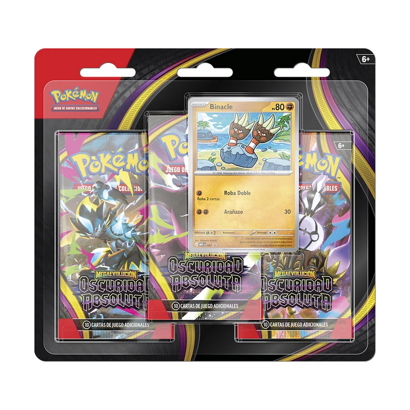 Blister 3 Sobre Oscuridad Absoluta | Pitch Black