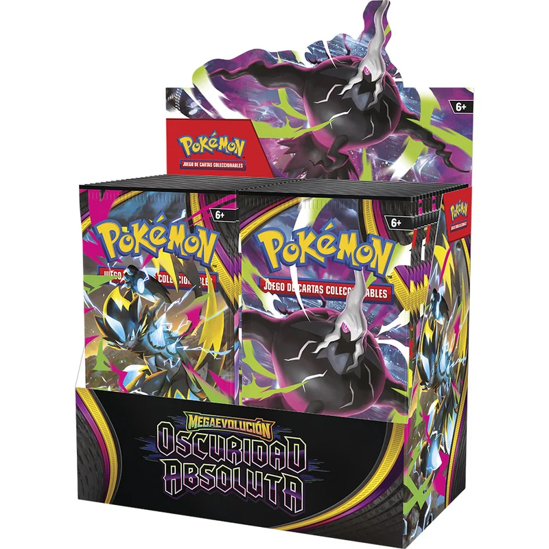 Caja 36 Sobres Oscuridad Absoluta | Pitch Black