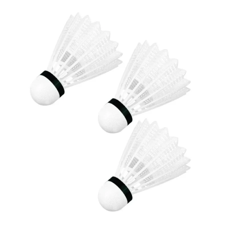 Runic Bola para Badminton con Pluma, 3 Unidades