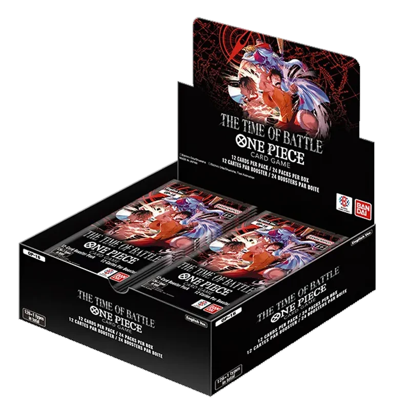One Piece Caja 24 Sobres OP16 The Time of the Battle