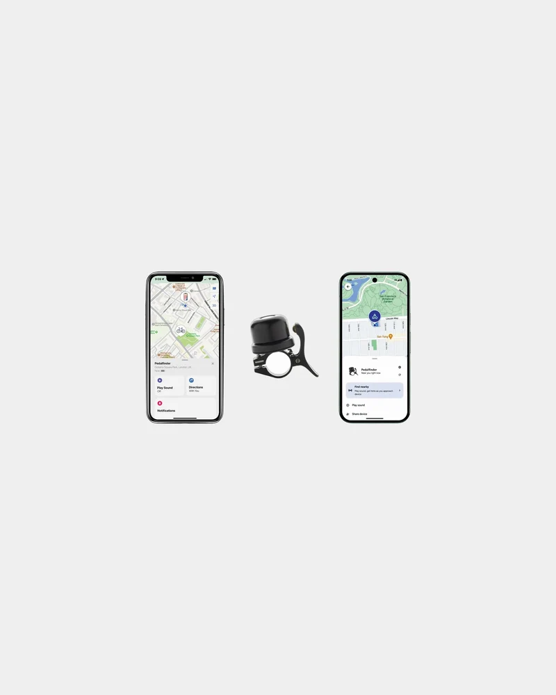 Timbre de bicicleta con localización Dual para personalizar