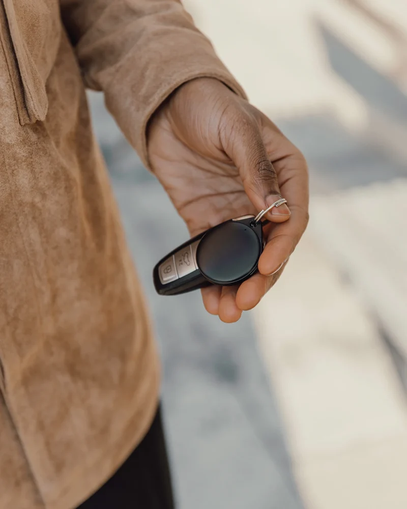Localizador plástico reciclado RCS Findpop para personalizar
