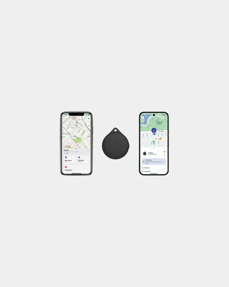 Localizador plástico reciclado RCS Findpop para personalizar