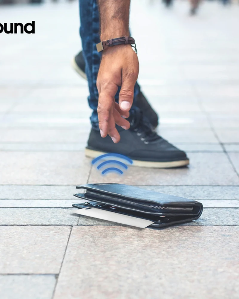 Localizador de tarjeta ABS reciclado para personalizar