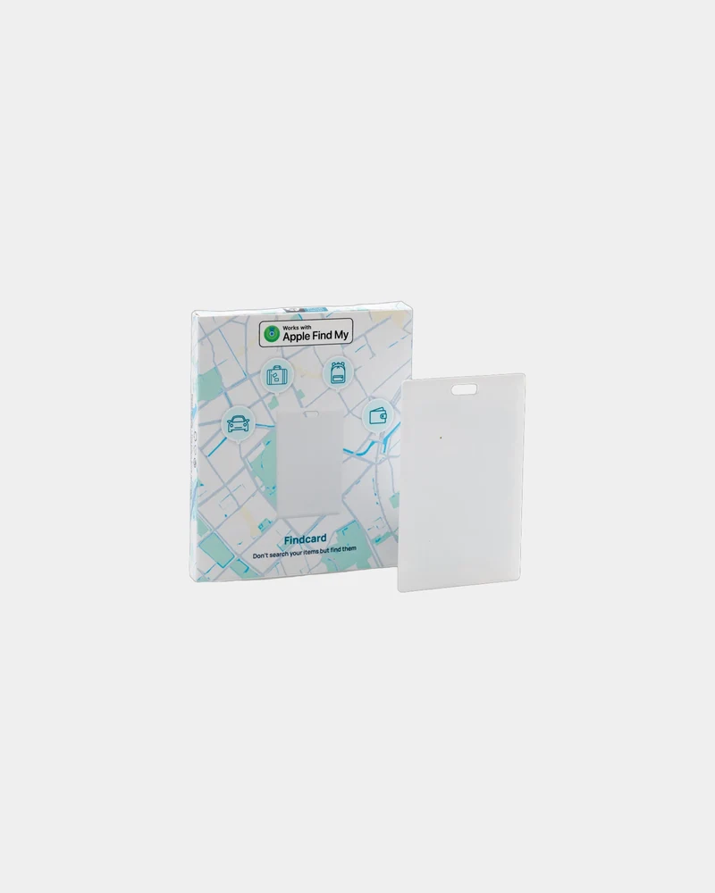 Localizador de tarjeta ABS reciclado para personalizar