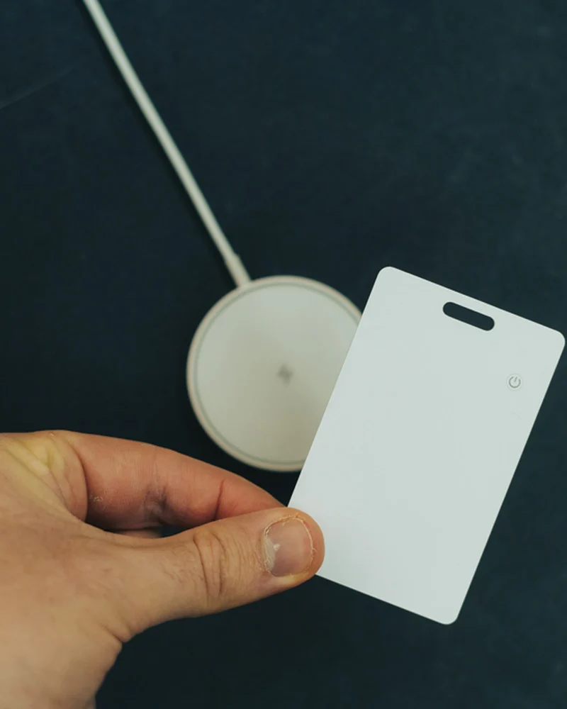 Tarjeta localizadora ABS reciclado para personalizar