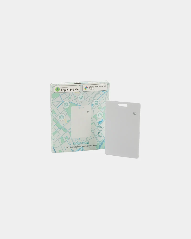 Localizador reciclado RCS Findit Dual para personalizar