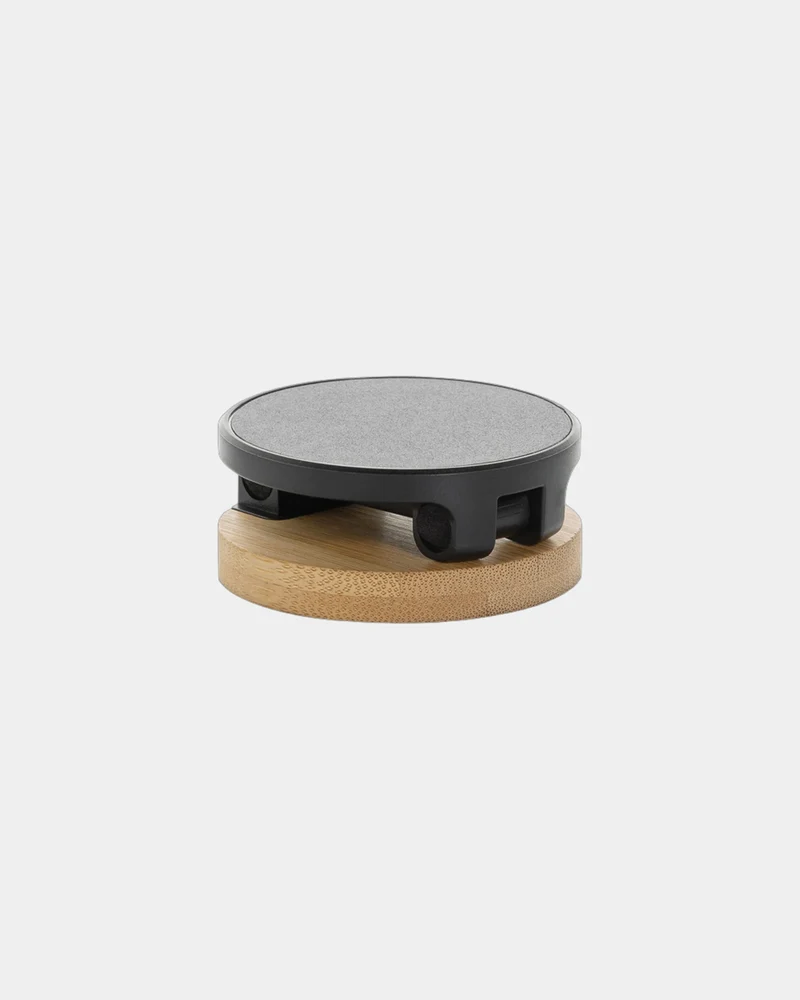 Soporte magnético plegable bambú RCS para personalizar
