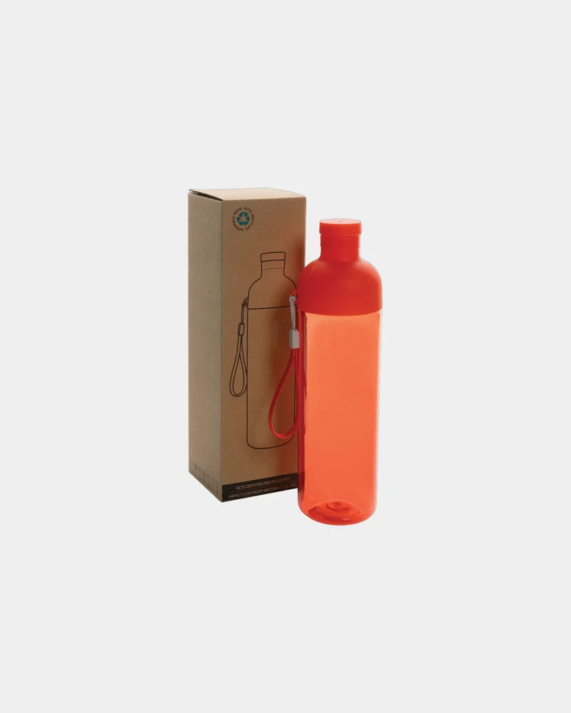 Botella estanca reciclada RPET 600ml para personalizar