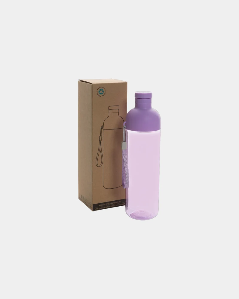 Botella estanca reciclada RPET 600ml para personalizar