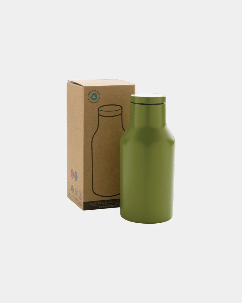 Botella térmica acero reciclado 300ml para personalizar