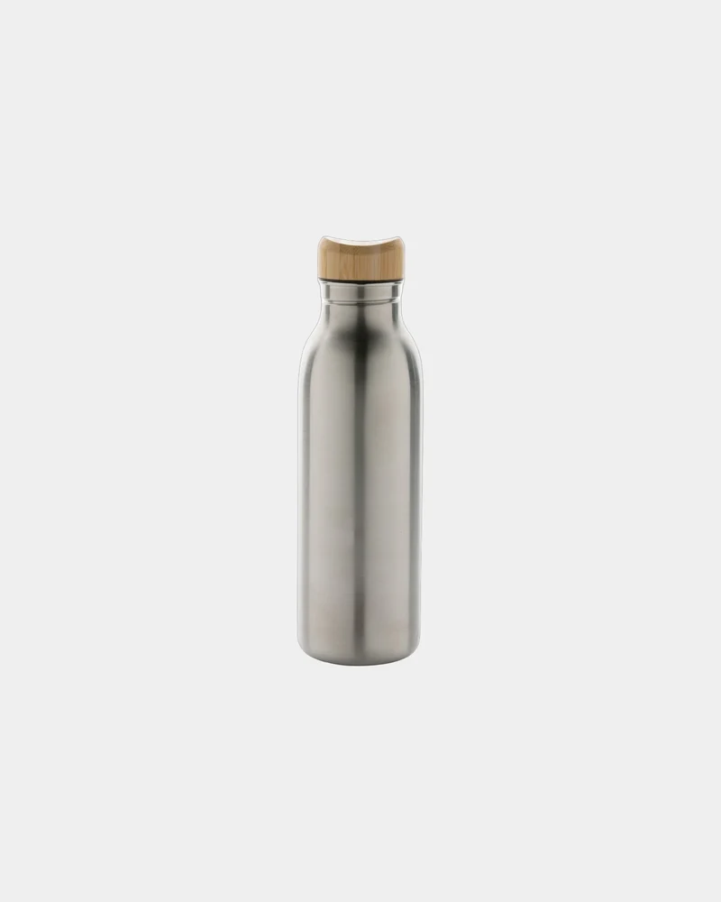 Botella acero reciclado 600ml Alcor para personalizar