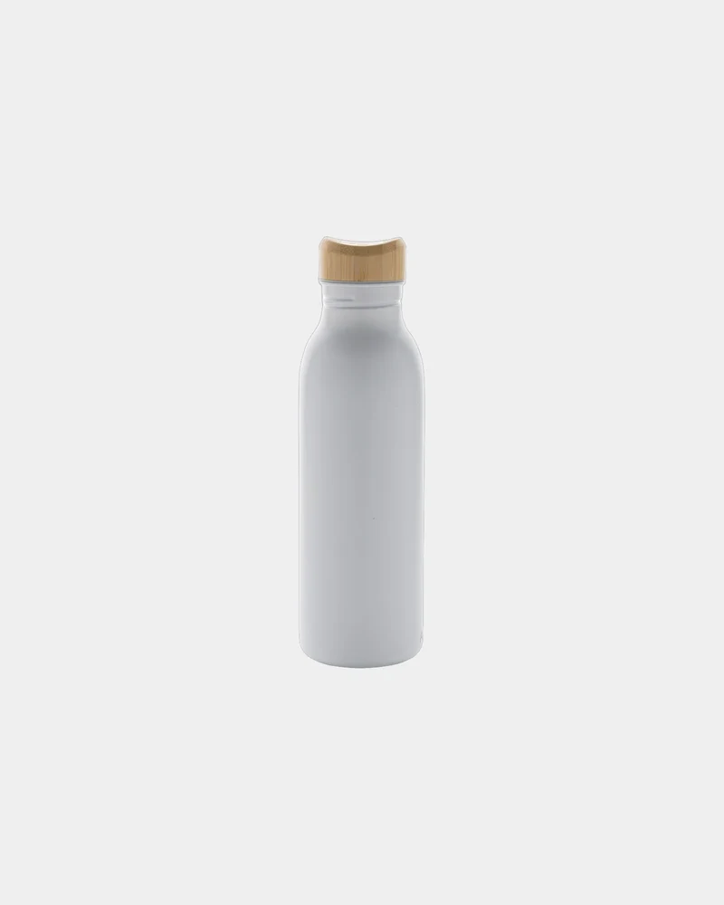 Botella acero reciclado 600ml Alcor para personalizar