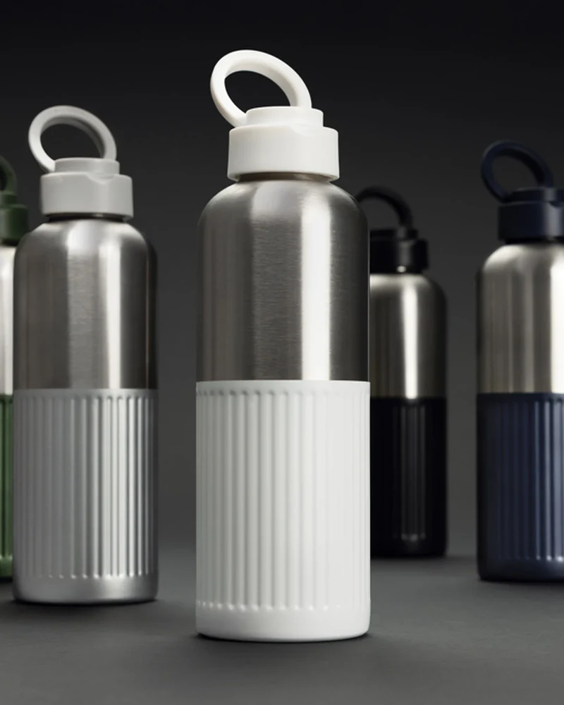 Botella acero reciclado 750ml Ripple para personalizar