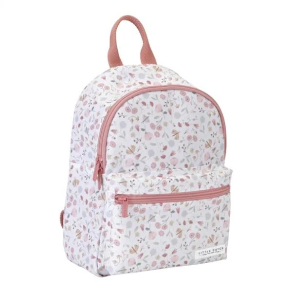 Mochila Flores Y Mariposas Little Dutch