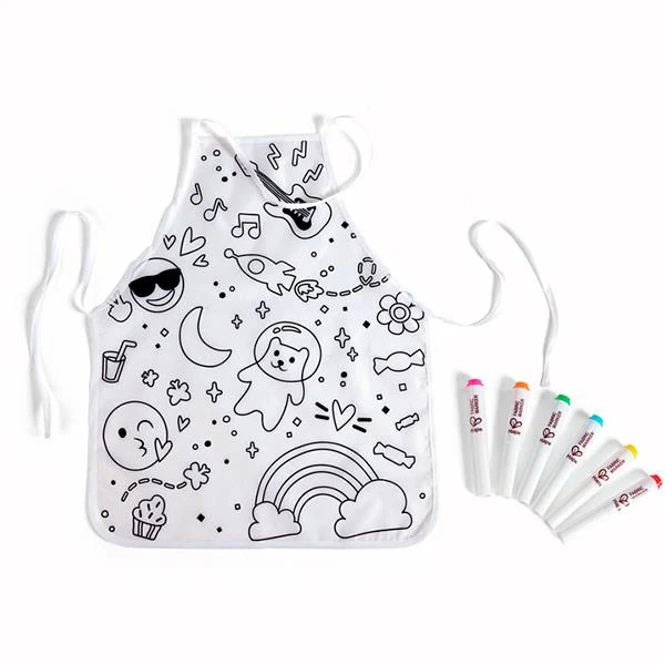 Delantal para Colorear Hape