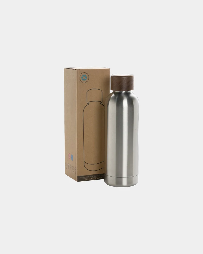 Botella térmica acero reciclado 500ml para personalizar